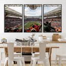 Miami Hurricanes Football Team Wall Art Print - Miami Hard