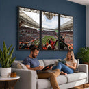 Miami Hurricanes Football Team Wall Art Print - Miami Hard