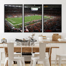Miami Hurricanes Football Team Print Canvas- Miami Hard Rock