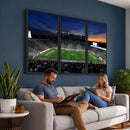 Michigan State Spartans Football Team Print - East Lansing