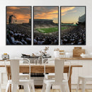 Michigan State Spartans Football Team Print - East Lansing
