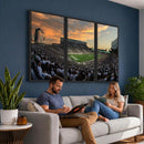 Michigan State Spartans Football Team Print - East Lansing
