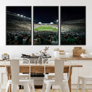 Framed Michigan State Spartans Football Team Print - East