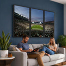 Michigan State Spartans Football Team Print - East Lansing