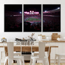Ohio State University Buckeyes Football Team Print - by MyGreatCanvas | Canvas Wall Art Prints | Photo Prints & Wall Decor