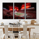Ohio State University Buckeyes Football Team Print - by MyGreatCanvas | Canvas Wall Art Prints | Photo Prints & Wall Decor