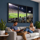 Purdue University Boilermakers Football Team Print - West