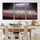 Rutgers University Scarlet Knights Football Team Print - by MyGreatCanvas | Canvas Wall Art Prints | Photo Prints & Wall Decor