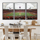 Syracuse University Orange Football Team Print - Syracuse by MyGreatCanvas | Canvas Wall Art Prints | Photo Prints & Wall Decor