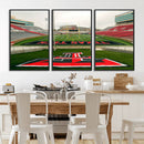 Texas Tech Red Raiders Football Team Print - Lubbock Jones by MyGreatCanvas | Canvas Wall Art Prints | Photo Prints & Wall Decor
