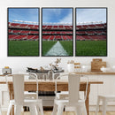 University of Tulsa Golden Hurricane Football Team Print - by MyGreatCanvas | Canvas Wall Art Prints | Photo Prints & Wall Decor