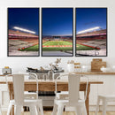 Rutgers Scarlet Knights Football Team Print - Piscataway SHI by MyGreatCanvas | Canvas Wall Art Prints | Photo Prints & Wall Decor