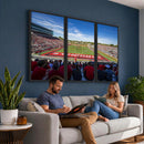 Ball State Cardinals Football Team Print - Muncie Scheumann