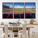 Ball State Cardinals Football Team Print - Muncie Scheumann
