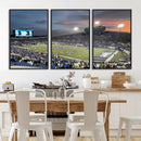 Memphis Tigers Football Team Print - Memphis Simmons Bank