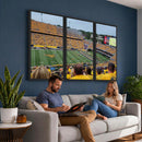 Puskar Stadium Canvas Print Wall Art - Morgantown Print -