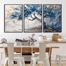 Abstract Tree Painting Canvas Wall Art | Tree of Life