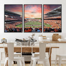 Oregon State Beavers Football Team Print - Corvallis Reser by MyGreatCanvas | Canvas Wall Art Prints | Photo Prints & Wall Decor