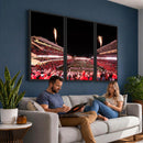 Oregon State Beavers Football Team Print - Corvallis Reser