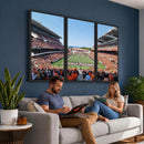 Oregon State Beavers Football Team Print - Corvallis Reser