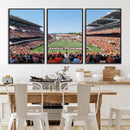 Oregon State Beavers Football Team Print - Corvallis Reser by MyGreatCanvas | Canvas Wall Art Prints | Photo Prints & Wall Decor