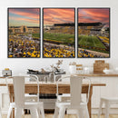 University of Wyoming Cowboys Football Team Print - Laramie by MyGreatCanvas | Canvas Wall Art Prints | Photo Prints & Wall Decor