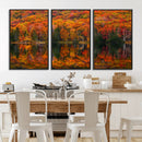 Fall Foliage Wall Art - Autumn Reflection Canvas Print, by MyGreatCanvas | Canvas Wall Art Prints | Photo Prints & Wall Decor