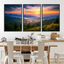 Majestic Mountain Sunrise Print | Landscape Wall Art | by MyGreatCanvas | Canvas Wall Art Prints | Photo Prints & Wall Decor
