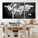 World Map Wall Art Canvas Print – Framed Wall Art for by MyGreatCanvas | Canvas Wall Art Prints | Photo Prints & Wall Decor