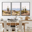Desert Cactus Canvas Wall Art – Serene Southwestern Arizona by MyGreatCanvas | Canvas Wall Art Prints | Photo Prints & Wall Decor