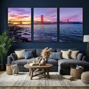 Golden Gate Bridge Wall Art Canvas Print – Framed San by MyGreatCanvas | Canvas Wall Art Prints | Photo Prints & Wall Decor