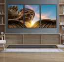 Buddha Statue and Daylight Wall Art, Buddha Statue Wall Art by MyGreatCanvas | Canvas Wall Art Prints | Photo Prints & Wall Decor