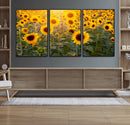 Sunflower Sunshine Wall Art Canvas Print by MyGreatCanvas | Canvas Wall Art Prints | Photo Prints & Wall Decor