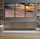 Sunset on Ocean Wall Art Canvas Print by MyGreatCanvas | Canvas Wall Art Prints | Photo Prints & Wall Decor