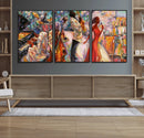 Abstract Afro American Jazz Canvas Wall Art | Music-Inspired by MyGreatCanvas | Canvas Wall Art Prints | Photo Prints & Wall Decor