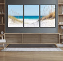 Serene Coastal Dune Path with Ocean View, 3-Panel Beach