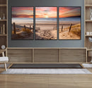 Sunset on the Sea Wall Art Canvas Print by MyGreatCanvas | Canvas Wall Art Prints | Photo Prints & Wall Decor