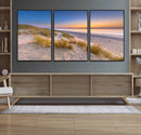 Sunrise On The Beach Wall Art Canvas Print
