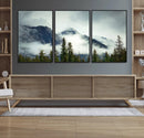 Mountain Mist Canvas Wall Art Print | 3-Panel Foggy Forest by MyGreatCanvas | Canvas Wall Art Prints | Photo Prints & Wall Decor