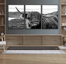 Longhorn Steer Canvas Print Wall Art, Highland Cow Canvas by MyGreatCanvas | Canvas Wall Art Prints | Photo Prints & Wall Decor