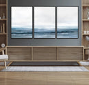 Blue Ocean Abstract Artwork Wall Art Canvas Print