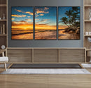 Sunset Wall Art Canvas Print