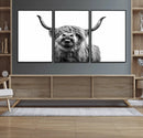 Fanny Scottish Highland Cow Cattle Art Print Farmhouse Wall