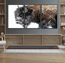American Bison Wall Art Print – Majestic Buffalo Canvas