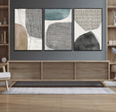 Canvas Print Wall Art Abstract Art Boho, Framed Boho Decor