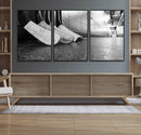 Ice Hockey Wall Art Canvas Print