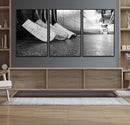 Ice Hockey Wall Art Canvas Print