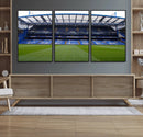 Chelsea FC Soccer Team Print - Stamford Bridge Stadium Wall