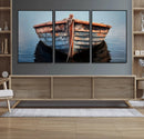 Stunning Vintage Boat Canvas Print | Nautical Wall