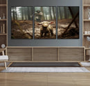 Jesus Lost Lamb Canvas Wall Art – Heartwarming Woodland by MyGreatCanvas | Canvas Wall Art Prints | Photo Prints & Wall Decor